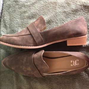 Suede loafers